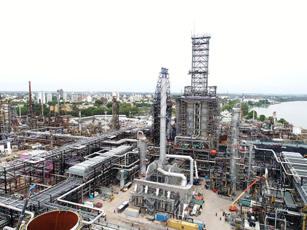 La refinería fue distinguida por su eficiencia energética y compromiso medioambiental 