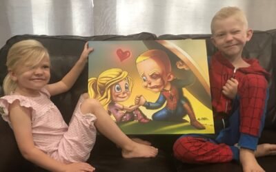 El niño que salvó a su hermanita y hoy es todo un súper héroe