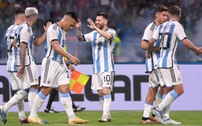 La Selección Argentina goleó a Curazao y protagonizó una fiesta en Santiago del Estero