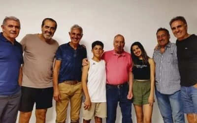 Carlos Bilardo recibió la visita de los campeones del 86