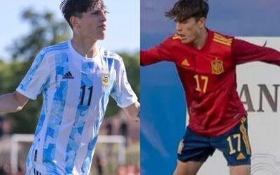 ¿Argentina o España? Garnacho definió a qué selección representará
