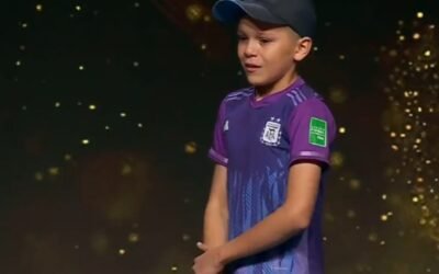 José, el niño que hizo emocionar a la Selección Argentina