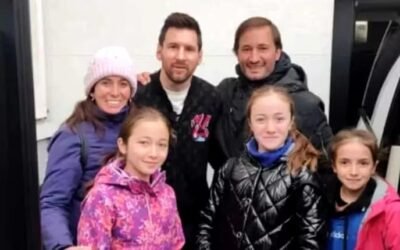 Cumplió 15 años, viajó a París y conoció a Messi