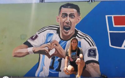 El cuadro de una joven artista argentina que llegó a las manos de Dibu Martínez