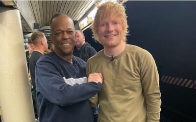 Ed Sheeran sorprendió a un cantante callejero