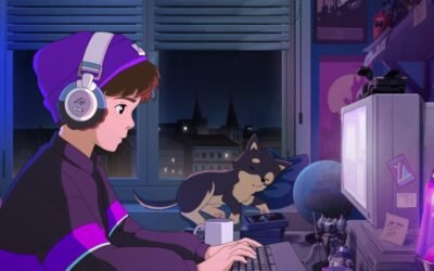 Lofi Girl presentó a su nuevo vecino, ideal para acompañar las noches de videojuegos