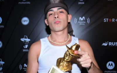 Trueno se quedó con el oro en los Premios Gardel 2023