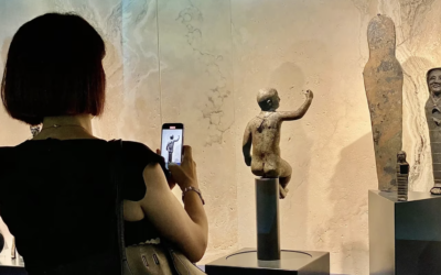 Exhiben esculturas milenarias tras estar dos mil años enterradas