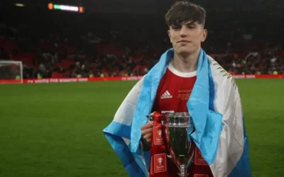 Alejandro Garnacho: «Me siento argentino y quiero jugar acá»