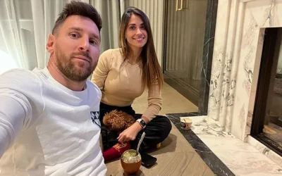 La familia Messi compró tres docenas de churros y revolucionó un local en Rosario