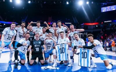 Histórico: Argentina venció a Alemania y se clasificó a la fase final de la Liga de las Naciones de Voley