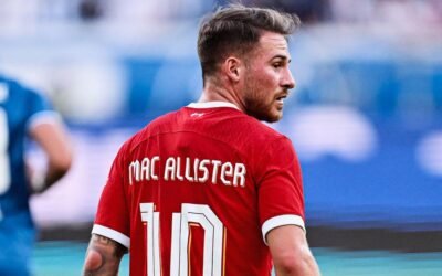 Alexis Mac Allister debutó en el Liverpool con una asistencia