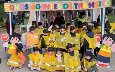 Tienen 6 años, son de Arrecifes y trabajan para prevenir accidentes de tránsito