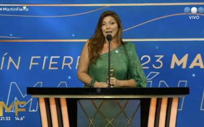 Mariel Di Lenarda se quedó con el Martín Fierro a mejor panelista