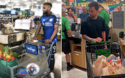 La MLS presentó a otro refuerzo imitando la foto de Messi en un supermercado