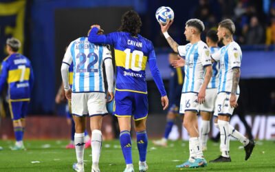 Boca y Racing no se sacaron ventajas en la Bombonera