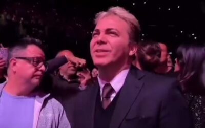 Cristian Castro presenció el último concierto de Luis Miguel en Argentina