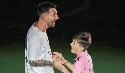 Uno de los hijos de Messi jugará en Inter Miami