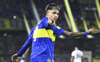 El gran gesto de Exequiel Zeballos con los juveniles de Boca