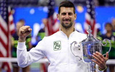 Novak Djokovic hizo historia y conquistó el 24to Grand Slam de su carrera