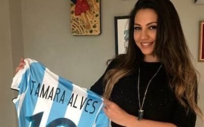 Tamara Alves, de la actuación a representar futbolistas