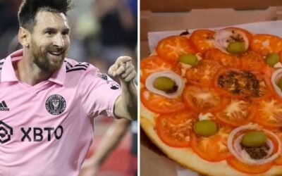 Messi: descanso y pizza en familia