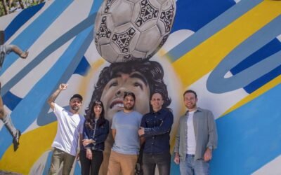 El nuevo tributo artístico a Maradona
