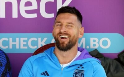 Messi se lució en la práctica y está para jugar ante Paraguay