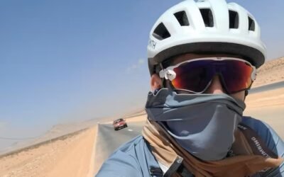El récord del argentino que cruzó el desierto de Sahara en bicicleta