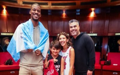 La increíble historia de un nene argentino con una estrella de la NBA