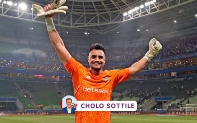 Chiquito Romero ahora pone el hielo en una bebida para festejar…