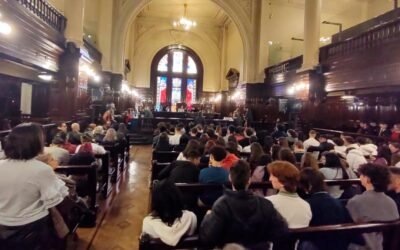 Simulacro de juicio oral y público con la participación de estudiantes secundarios