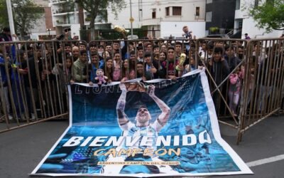 Furor por Argentina y por Messi en Perú
