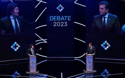 Las principales frases del debate presidencial entre Massa y Milei