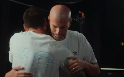 Imperdible charla entre Messi y Zidane, dos generaciones de cracks campeones del mundo