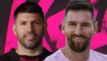 El Kun Agüero sumó a Messi a su proyecto en el mundo del gaming