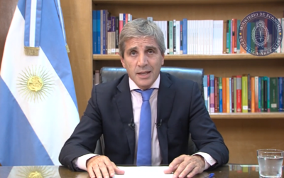 El ministro Luis Caputo anunció el nuevo programa económico del Gobierno nacional