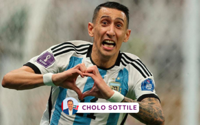 Di María rompió la pared y se hizo un mural eterno