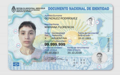 Se lanzó el nuevo DNI electrónico con chip y código QR