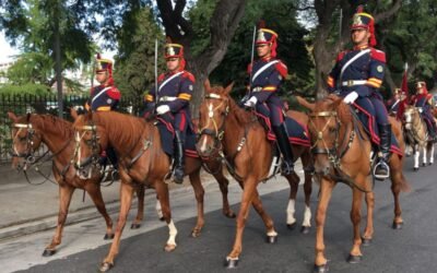 El saludo de Navidad de los Granaderos a Caballo que emocionó a todos