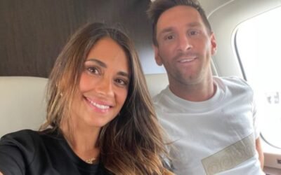 Lionel Messi ya está en la Argentina para pasar las fiestas con su familia