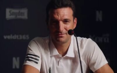 Lionel Scaloni volvió a experimentar su faceta como actor