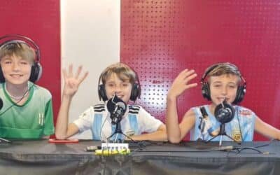 Un grupo de niños creó un canal de stream sobre fútbol y estallaron las redes sociales