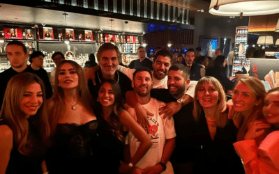 Lionel Messi y compañía en una cena top con la diosa de Hollywood, Sofía Vergara