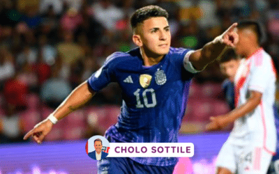 Thiago Almada, el campeón que bajó para guiar a los pibes