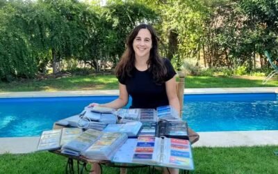 Bernarda Cousillas, la mujer que colecciona documentos y tarjetas de crédito