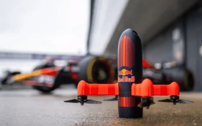 El duelo del siglo XXI: el dron más rápido del mundo vs. el Red Bull de Max Verstappen