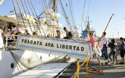 Más de 18.000 personas visitaron la Fragata ARA Libertad en el Puerto de Mar del Plata