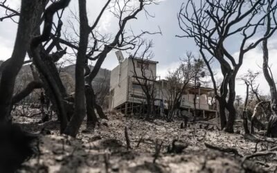 Milagro entre las llamas en el desastre en Alto Río Percy