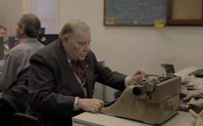 Homenaje a Roberto Di Sandro, Decano de la Sala de Periodistas de Casa Rosada